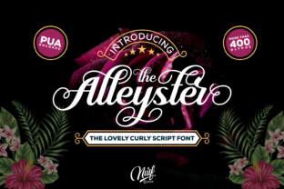 Alleyster: A Script Font That Adds Personality to Branding
