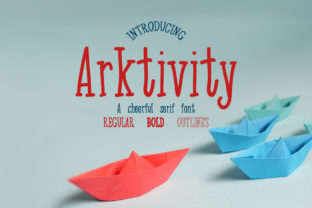 Arkitivity: A Serif Font with a Handwritten Soul