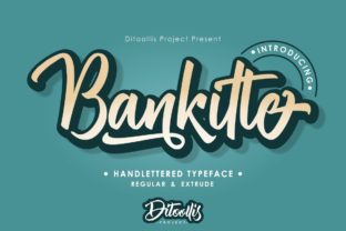 Bankitte: A Script Font That Brings Personality to Branding