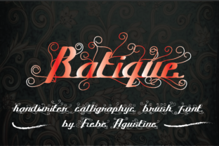 Batique: A Script Font with Cultural Depth and Editorial Versatility