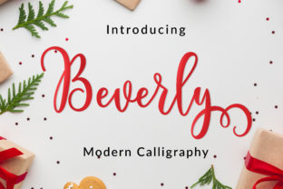 Beverly Script for Creative Campaigns and Branding