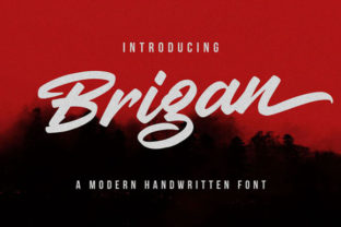 Brigan: A Script Font That Elevates Editorial Design