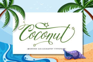 Coconut Script: A Beautiful Font for Handmade Creators