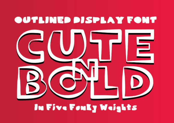 Cute n Bold: A Script Handwritten Font for Fun and Funky Branding