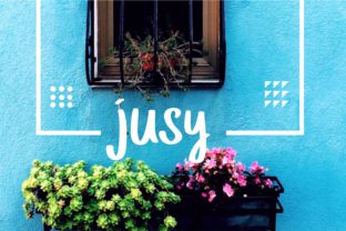 Jusy: A Script Handwritten Font for Creative Crafters