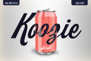 Koozie: A Vintage Brush Script Font for Authentic Branding