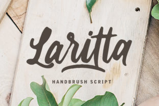 Laritta: A Script Handwritten Font for Crafting Beauty and Branding