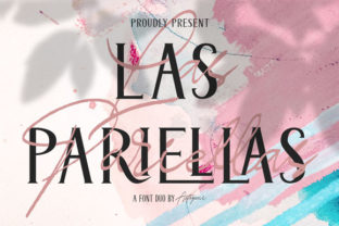 Las Pariellas Duo: Elevate Your Brand with a Script and Serif Font Pair