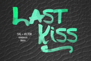 Last Kiss: A Script Font for Editorial Elegance