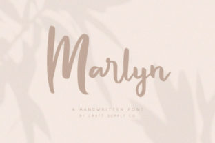 Marlyn: A Script Handwritten Font for Digital Branding and Web Design