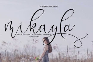 Mikayla Script: A Modern Script Font for Creative Design