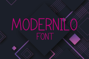 Modernilo: The Modern Sans Serif Font for Bold Digital Campaigns