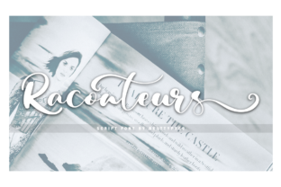 Raconteurs: A Script Font for Luxurious Branding and Creative Campaigns