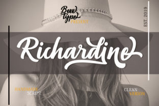 Richardine Script: A Bold Choice for Branding and Design