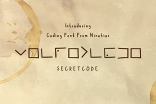 Secretcode: A Unique Font for Digital Branding and Web Design