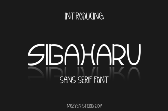 Sigaharu: The Font That Elevates Your Brand
