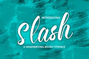 Slash: A Versatile Script Handwritten Font for Modern Branding