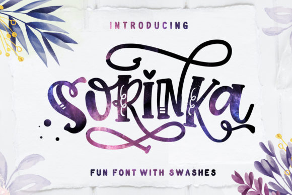 Sorinka: A Script Font That Breathes Life into Every Craft Project