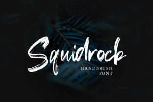 Squidrock: A Bold Script Font for Modern Branding