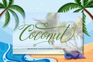 The Coconut Font: A Script Handwritten Typographic Gem