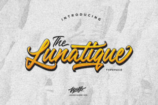 The Lunatique: A Script Font for Dynamic Digital Branding