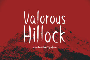 Valorous Hillock: A Script Font for Editorial Grace and Readability