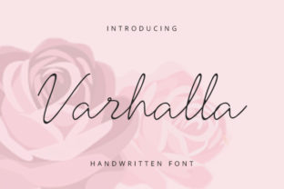 Varhalla: The Script Font That Elevates Branding and Design