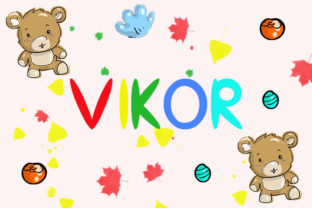 Vikor: A Playful Sans Serif Font for Creative Projects
