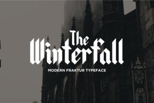 Winterfall: A Timeless Blackletter Font for Editorial Design